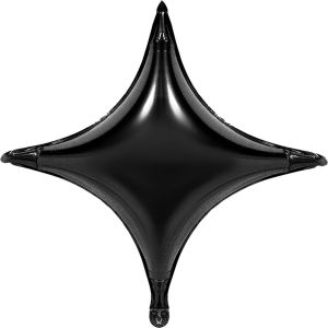 40" Starpoint Black Balloon