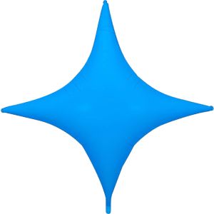 40" Starpoint Neon Blue Balloon