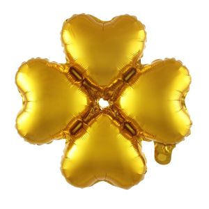 14" Clover Gold Balloon