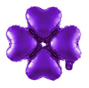 14" Clover Violet Balloon