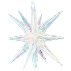 Magic Starburst 22" Iridescent Balloon (air only)