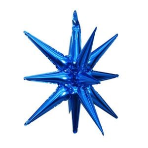 Magic Starburst 22" Blue Balloon