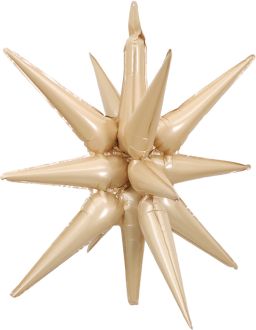 Magic Starburst 22" Caramel Balloon