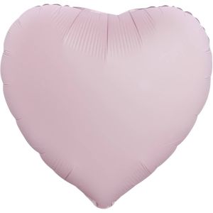 18" Matte Pink Heart Balloon