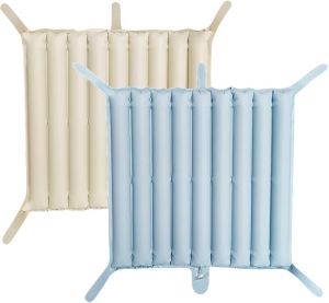 26" Wall 2-sided Matte Blue and Cream Balloon