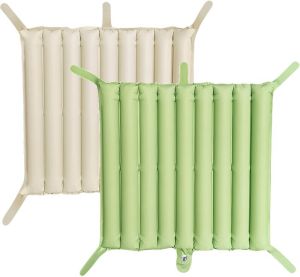 26" Wall 2-sided Matte Green and Cream Balloon