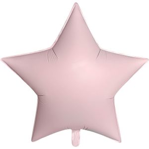 30" Matte Pink Star Balloon