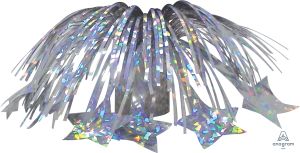 Air-Filled Centerpiece Base Silver