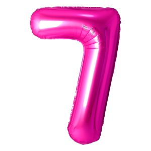 34" Rose Number 7 Airise Balloon