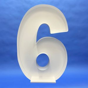 47" Balloon Mosaic Frame Number 6