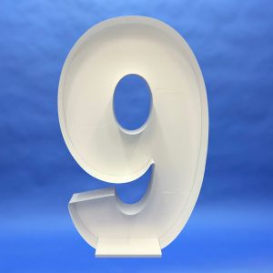 47" Balloon Mosaic Frame Number 9