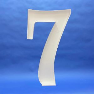 59" Balloon Mosaic Frame Number 7