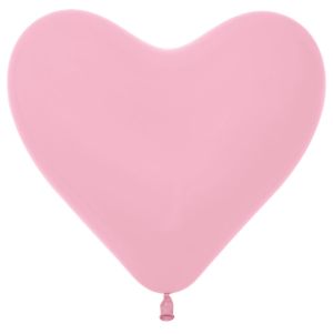 12" Fashion Pink Heart (50pcs) Sempertex Balloons