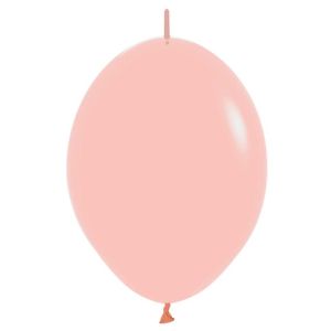 12" Pastel Matte Melon Link-O-Loons (25pcs) Sempertex Balloons