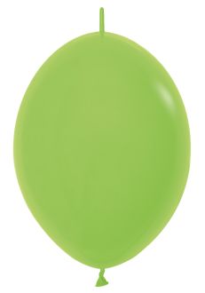 06" Fashion Lime Green Link-O-Loons (50pcs) Sempertex Balloons