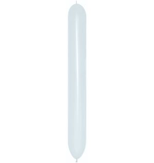 660 Fashion White Link-O-Loons (50pcs) Sempertex Balloons