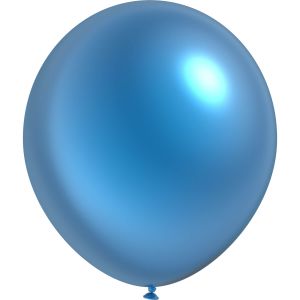05" Metallic Blue (100pcs) Luma Balloons