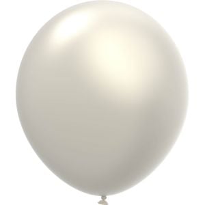 05" Pearl White (100pcs) Luma Balloons
