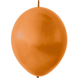 12" Essential Orange Linking (50pcs) Luma Balloons