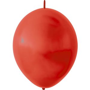12" Essential Red Linking (50pcs) Luma Balloons