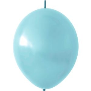 12" Style Baby Blue Linking (50pcs) Luma Balloons
