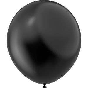 16" Essential Black (25pcs) Luma Balloons
