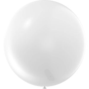 36" Essential White (3pcs) Luma Balloons