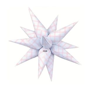 26" Pink Watercolor Starburst Balloon