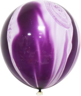 12" Agate Marble Purple (50pcs) Celetex