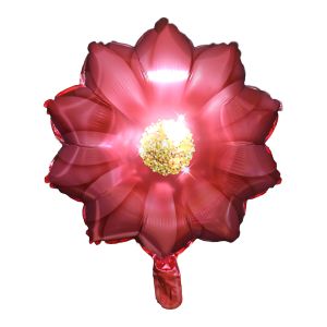 18" Red Lotus Balloon