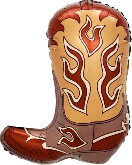 23" Cowboy Boot Balloon