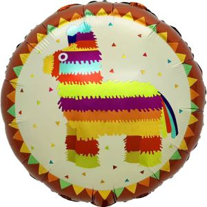 18" Mexico Pinata Balloon