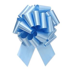 Pull Bow 8" Light Blue