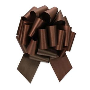 Pull Bow 4" Chocolate Brown