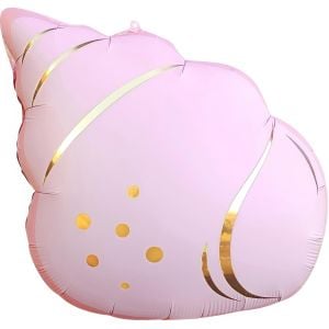 18" Matte Pink Seashell Balloon
