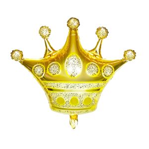 25" Gold Crown Balloon