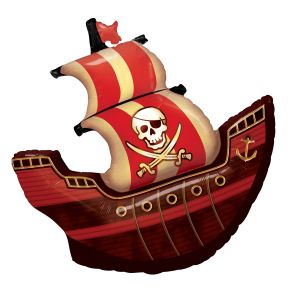 24" Pirate Ship Balloon