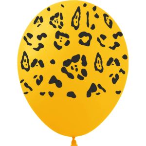 12" Cheetah Print (50pcs) Balloons