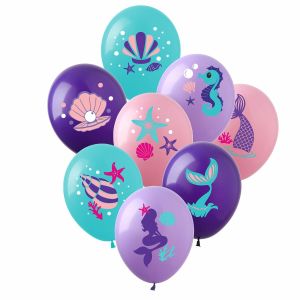 12" Under the Sea Assortment (50pcs) Balloons