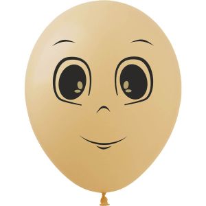 05" Masculine Face Blush (50pcs) Balloons