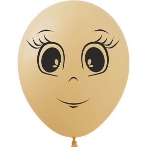 12" Feminim Face Blush (50pcs) Balloons
