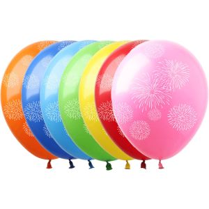 12" Fireworks Assortment (50pcs) Balloons