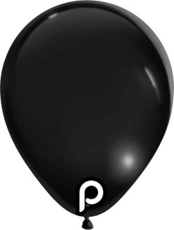 05" Standard Black (100pcs) Prima Balloons