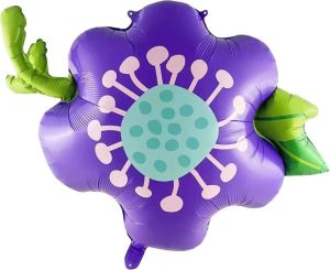 30" Purple Flower Balloon
