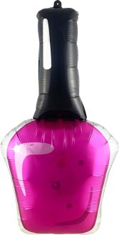 36" Hot Pink Nail Polish Balloon
