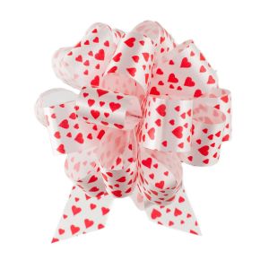 Pull Bow 5.5" Hearts