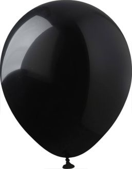 12" Standard Black (50pcs) ProLatex Balloons