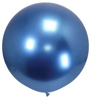 24" Polished Blue (2pcs) ProLatex Balloons