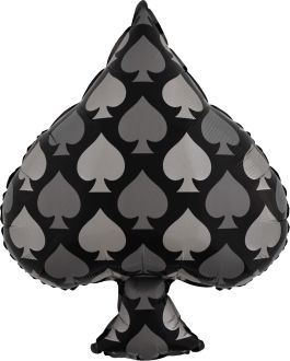 21" Casino Spade Balloon