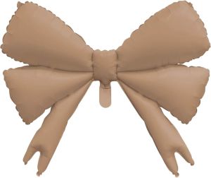 30" Matte Latte Bow Balloon